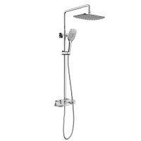 Душевая система Timo Helmi SX-1170/00-16 Хром/Белый — фото 1, Душевые стойки