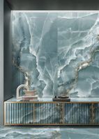Керамогранит Emil Ceramica Tele Di Marmo Onix Green Lappato EKTQ 60х120 см — фото 3, Керамогранит