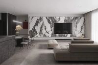 Керамогранит Artcer Stone Antracita Grey Mate 908 60х120 см — фото 5, Керамогранит