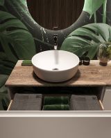 Зеркало Cersanit Eclipse 50 64150 с подсветкой с датчиком движения — фото 4, Зеркала в ванную комнату