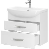 Тумба под раковину Volna Onda 70.2Y tpONDA70.2Y-01 подвесная Белая — фото 2, Тумбы под раковину