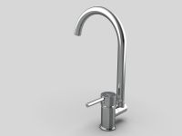 Смеситель для кухни GPD Espina MPN70 Хром — фото 3, Смесители