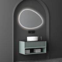 Зеркало Abber Kontur 92 AG6301SC-0.92 с подсветкой с бесконтактным выключателем и диммером — фото 2, Зеркала в ванную комнату