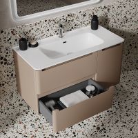 Товар: Тумба с раковиной Iddis Edifice 100 EDI10C0i95K подвесная Капучино - фото 7 Тумба с раковиной Iddis Edifice 100 EDI10C0i95K подвесная Капучино — фото 7, Мебель для ванной