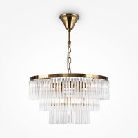Товар: Подвесной светильник Maytoni Neoclassic Colonne MOD093PL-09BS Прозрачный Латунь - фото 5 Подвесной светильник Maytoni Neoclassic Colonne MOD093PL-09BS Прозрачный Латунь — фото 5, Подвесные светильники