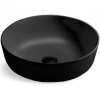 Раковина-чаша Vincea 41,5 VBS-104MB Черная матовая — фото 1, Раковины накладные
