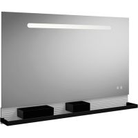 Зеркало Burgbad Fiumo 120 SFXP120FOT2 с подсветкой с подогревом с сенсорным выключателем — фото 1, Мебель для ванной