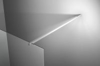 Душевая перегородка Jacob Delafon Contra 90 E22W90-GA профиль Хром стекло прозрачное — фото 3, Душевые перегородки