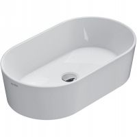 Раковина-чаша Globo Forty3 60 FO061.BI Белая — фото 1, Раковины накладные