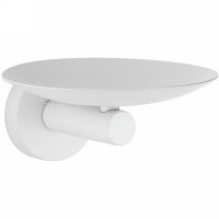 Мыльница Boheme Uno 10973-MW Белая матовая — фото 1, Мыльницы