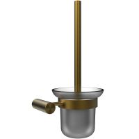 Ершик для унитаза Raiber Graceful RPG-80009 Золото матовое — фото 1, Ершики для унитаза