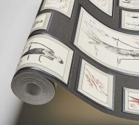 Обои AS Creation Karl Lagerfeld 37846-1 Винил на флизелине (0,53*10,05) Белый/Черный, Люди/Предметы — фото 2, Обои для стен