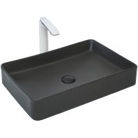 Раковина-чаша WeltWasser Elbach 2174 MB 60 10000004508 Черная матовая — фото 1, Раковины накладные