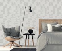 Обои Lutece Les Essentiels 51201919 Винил на флизелине (0,53*10,05) Черный/Белый, Абстракция/Геометрия — фото 2, Обои для стен