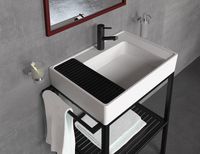 Товар: Тумба с раковиной Creavit Arya 68 AR065-M+AR065 Черная - фото 6 Тумба с раковиной Creavit Arya 68 AR065-M+AR065 Черная — фото 6, Мебель для ванной