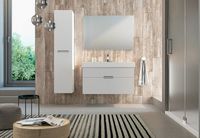 Тумба под раковину Creto Malibu 80 7-1078W подвесная Белая — фото 4, Мебель для ванной