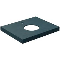 Столешница под раковину Kerama Marazzi Canaletto Про Чементо 60 CN60.DD507320R Синяя темная матовая — фото 1, Столешницы под раковину