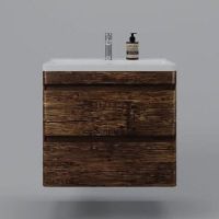 Товар: Тумба под раковину Style Line Атлантика 70 Люкс Plus СС-00002340 подвесная Старое дерево - фото 2 Тумба под раковину Style Line Атлантика 70 Люкс Plus СС-00002340 подвесная Старое дерево — фото 2, Тумбы под раковину