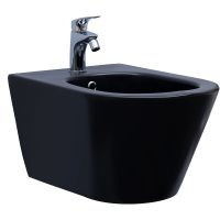 Биде Aquanet Lake B2B 316464 подвесное Черное матовое — фото 1, Биде подвесные