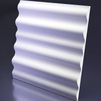 Гипсовая 3д панель Artpole Wave M-0073 600x600 мм — фото 1, Гипсовые 3Д панели