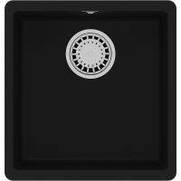 Кухонная мойка Lemark Sinara 400-U 9910061 Антрацит — фото 1, Кухонные мойки