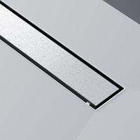 Душевой лоток AM.PM MasterFlow 80 W01SC-U11-080-04SB с решеткой Хром матовый / под плитку Tile — фото 21, Душевые лотки