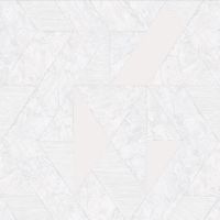 Обои Fipar Brilla R 23529 Винил на флизелине (1,06*10,05) Белый/Серый, Абстракция/Геометрия/Ромб — фото 1, Обои для стен
