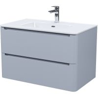 Товар: Тумба с раковиной Iddis Edifice 80 подвесная Светло-серая арт-EDI80L0i95K - фото 2 Тумба с раковиной Iddis Edifice 80 подвесная Светло-серая арт-EDI80L0i95K — фото 2, Тумбы с раковиной