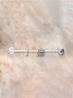 Вешалка для полотенец Ростовская Мануфактура Сантехники A5026 Хром — фото 4, Крючки для полотенец