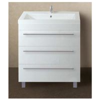 Товар: Тумба под раковину 1MarKa Соната 75Н Белая глянцевая - фото 1 Тумба под раковину 1MarKa Соната 75Н Белая глянцевая — фото 1, Мебель для ванной