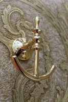 Двойной крючок Art&Max Bohemia AM-E-4286B-Do Золото — фото 4, Крючки для полотенец