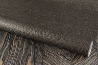 Обои Артекс Dieter Langer Fusion 10442-05 Винил на флизелине (1,06*10,05) Черный/Серебряный, Рогожка — фото 3, Обои для стен