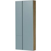 Подвесной шкаф Aquaton Мишель 43 1A244203MIX30 Дуб рустикальный Фьорд — фото 1, Шкафы для ванной