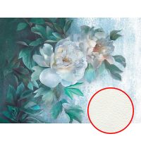 Товар: Фреска Ortograf Flower Dreams 31646 Фактура флок FLK Флизелин (3,6*2,7) Зеленый/Белый, Цветы - фото 1 Фреска Ortograf Flower Dreams 31646 Фактура флок FLK Флизелин (3,6*2,7) Зеленый/Белый, Цветы — фото 1, Фрески