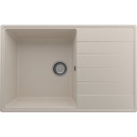 Кухонная мойка Ulgran Quartz Prima 780-02 Лен — фото 1, Кухонные мойки