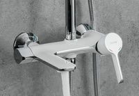 Душевая система Gappo G03-8 G2403-8 Белая Хром — фото 3, Душевые стойки