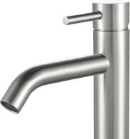 Товар: Смеситель для раковины Aquanet Steel AF210-11S Сатин - фото 2 Смеситель для раковины Aquanet Steel AF210-11S Сатин — фото 2, Смесители