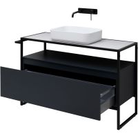 Товар: Тумба под раковину Allen Brau Priority 120 1.31004.AM Антрацит матовый - фото 8 Тумба под раковину Allen Brau Priority 120 1.31004.AM Антрацит матовый — фото 8, Тумбы под раковину