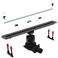 Душевой лоток Pestan Confluo Premium Slim Line 550 13100032 с рамкой — фото 1, Душевые лотки