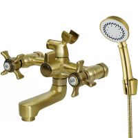 Смеситель для ванны Orange O-Classic M76-100br Бронза — фото 1, Смеситель для ванны