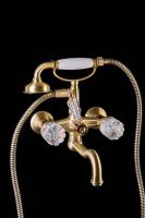 Товар: Смеситель для ванны Boheme Crystal 313-CRST Бронза - фото 3 Смеситель для ванны Boheme Crystal 313-CRST Бронза — фото 3, Смесители