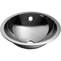 Раковина Nofer 40 13030.RB Нержавеющая сталь глянцевая — фото 1, Мини-раковины