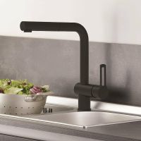 Смеситель для кухни Paffoni Ringo RIN295NO Черный матовый — фото 2, Смесители для кухни