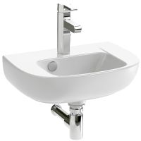 Раковина Jacob Delafon Odeon Up 45 E4760-00 Белая — фото 1, Раковины подвесные