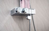 Душевая система Black&White Universe U7855 78550U с термостатом Хром — фото 2, Душевое оборудование. Душевая программа