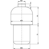 Флакон для дозатора жидкого мыла Rav Slezak Morava KER004 Белый — фото 2, Дозаторы