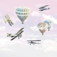 Товар: Фреска детская Ortograf Для самых маленьких 32906 Фактура флок FLK Флизелин (2,7*2,7) Розовый/Разноцветный, Самолеты/Воздушные шары - фото 2 Фреска детская Ortograf Для самых маленьких 32906 Фактура флок FLK Флизелин (2,7*2,7) Розовый/Разноцветный, Самолеты/Воздушные шары — фото 2, Фрески