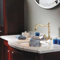 Смеситель для раковины Cezares Бронза арт-FIRST-LS2-02-Bi — фото 2, Смесители для раковины