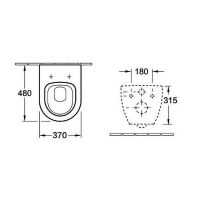 Биде Esbano Lirio ESVBLIRIBM подвесное Черное матовое — фото 5, Биде подвесные
