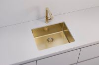 Товар: Кухонная мойка Alveus Kombino 50 Monarch Gold SAT-90 540x440x195 U 1120361 Золото - фото 2 Кухонная мойка Alveus Kombino 50 Monarch Gold SAT-90 540x440x195 U 1120361 Золото — фото 2, Кухонные мойки